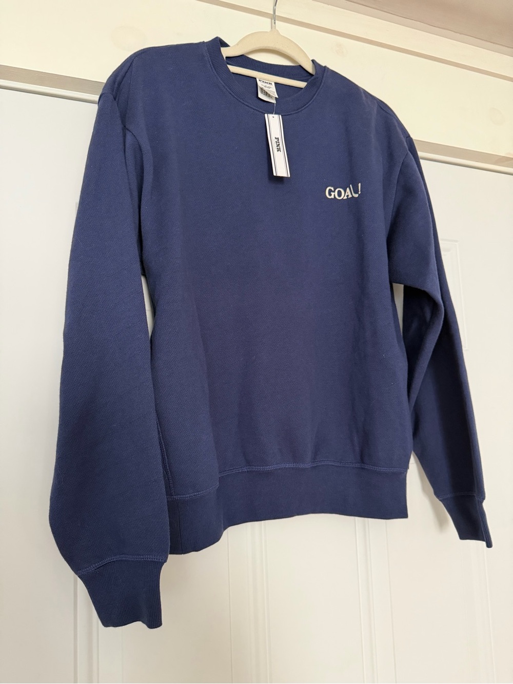 Victoria's Secret PINK “Hockey is My Favorite Season” Crewneck Sweatshirt